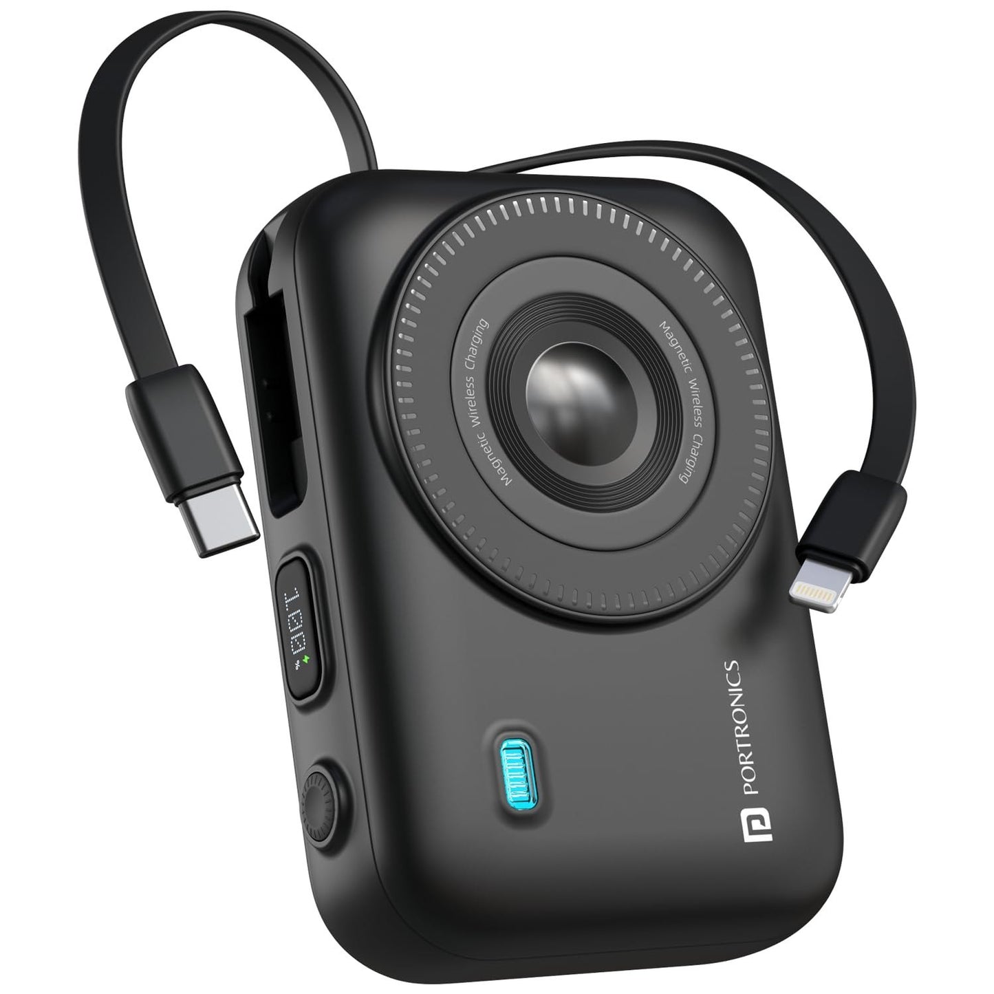 VIEREX Power Bank 10000mAh avec Base Double & Charge Ultra Rapide 22.5W