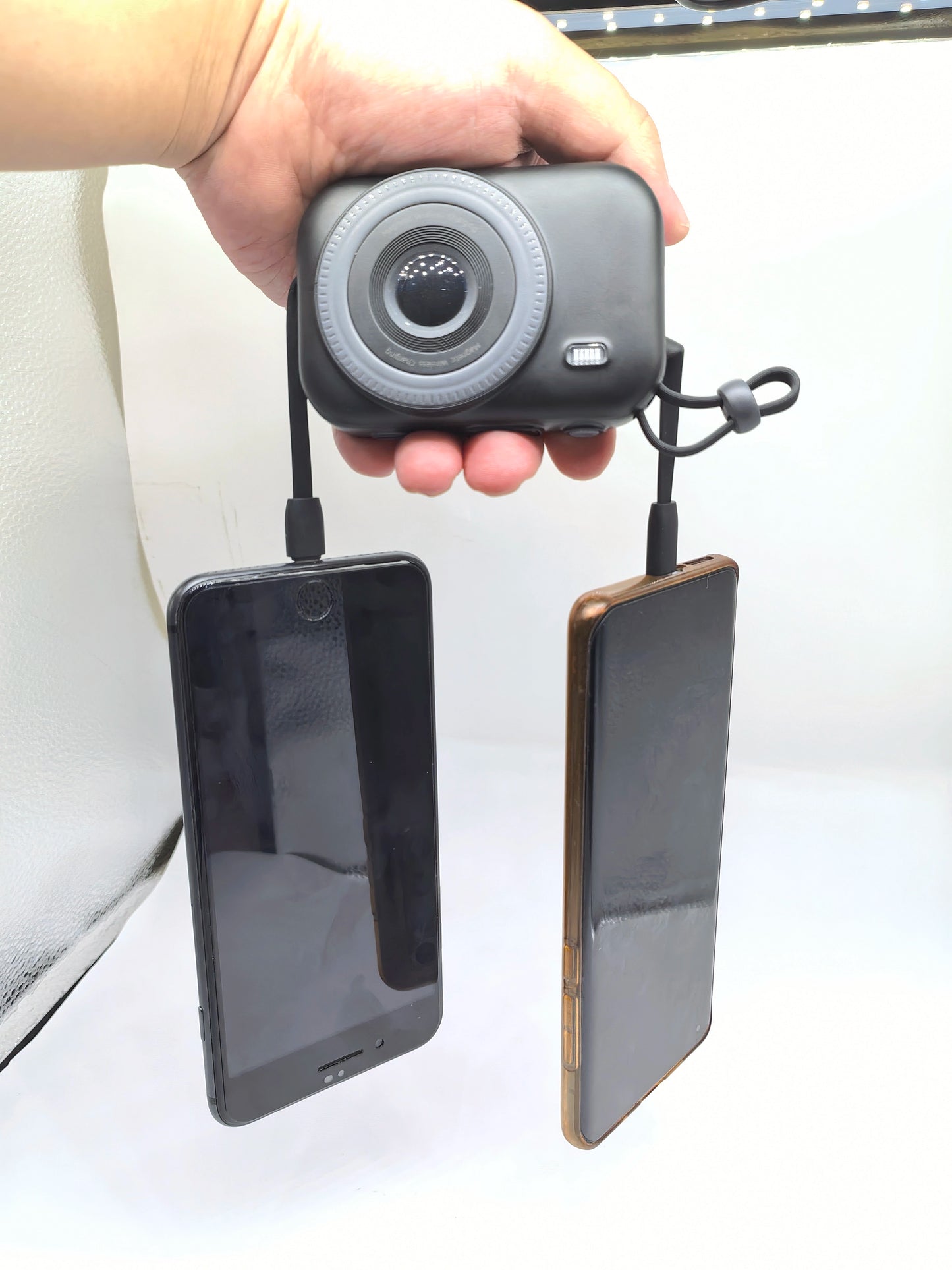 VIEREX Power Bank 10000mAh avec Base Double & Charge Ultra Rapide 22.5W